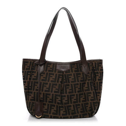 Zucca Vitello Artic Medium Shopping Tote Tobacco Castagna