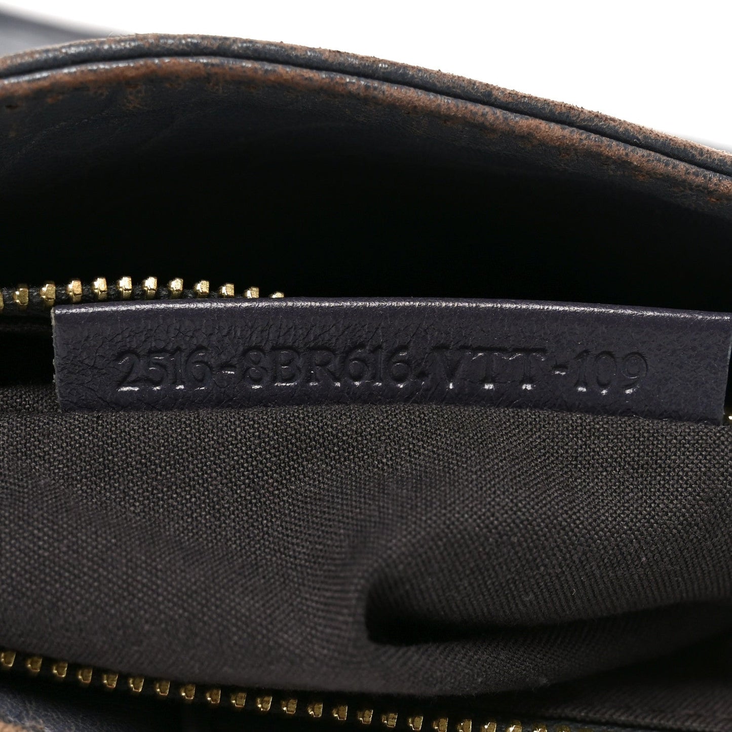 Crinkled Lambskin Mia Tote Blue