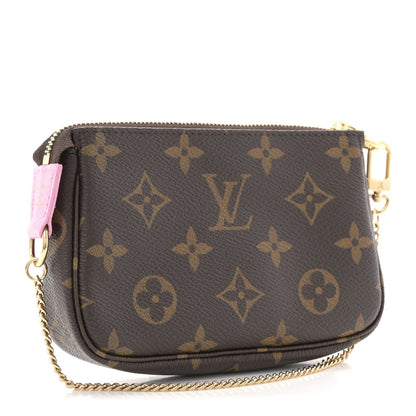 Monogram 2023 Christmas Animation Alpine Pochette Accessories Pink