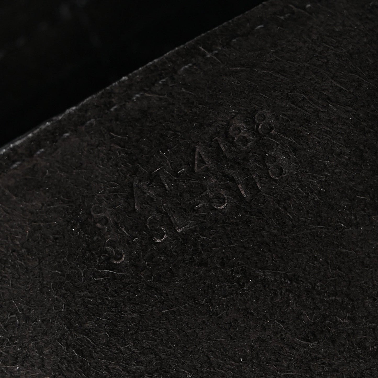 Grained Calfskin Mini Belt Bag Black