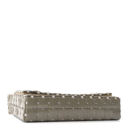 Tweed Resin Tile Flap Green