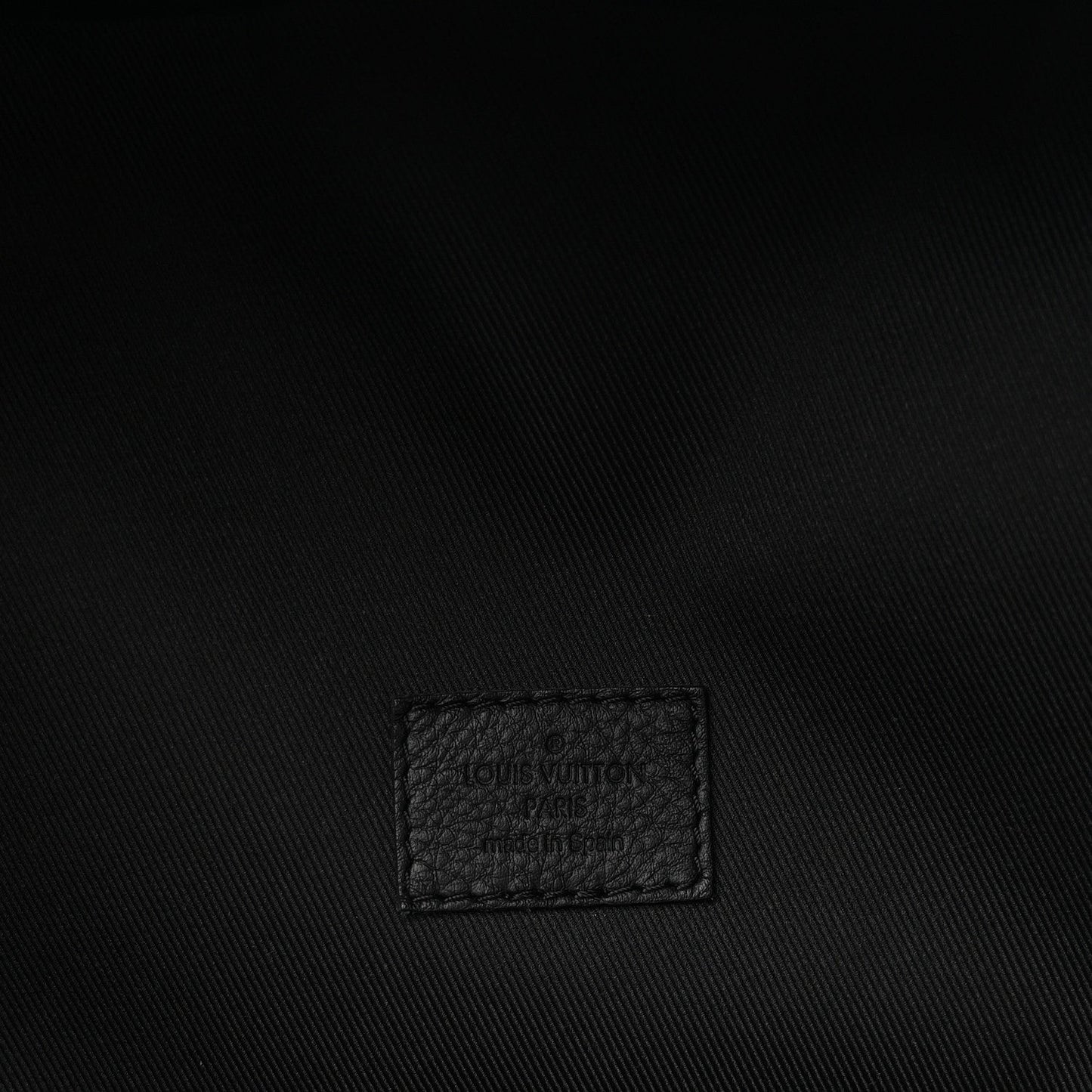 Calfskin Monogram Shadow Discovery Backpack  Black