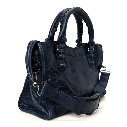 Agneau Giant Brogues Hardware City Bleu Roi