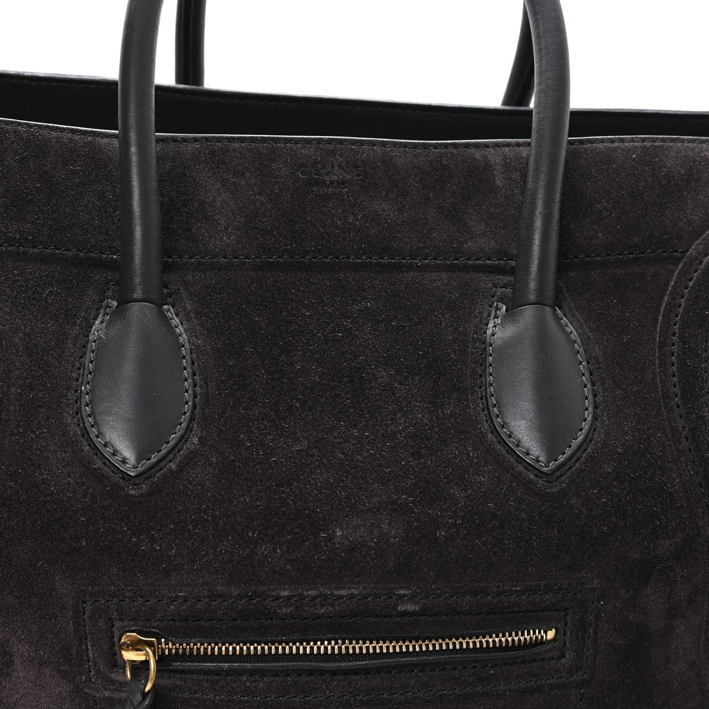 Suede Large Phantom Luggage Anthracite