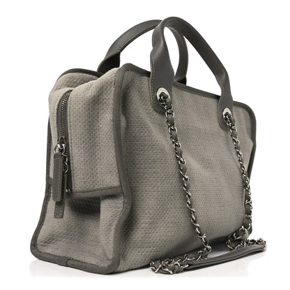 Denim Deauville Bowling Bag Grey