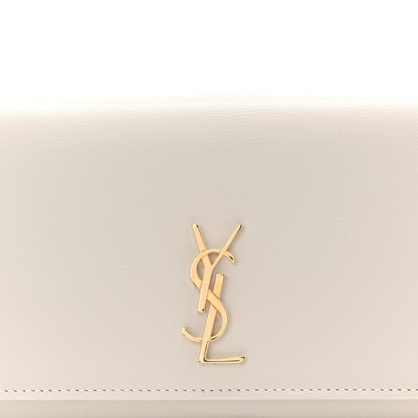 Smooth Calfskin Monogram Phone Holder Crossbody Crema Soft