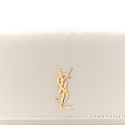 Smooth Calfskin Monogram Phone Holder Crossbody Crema Soft