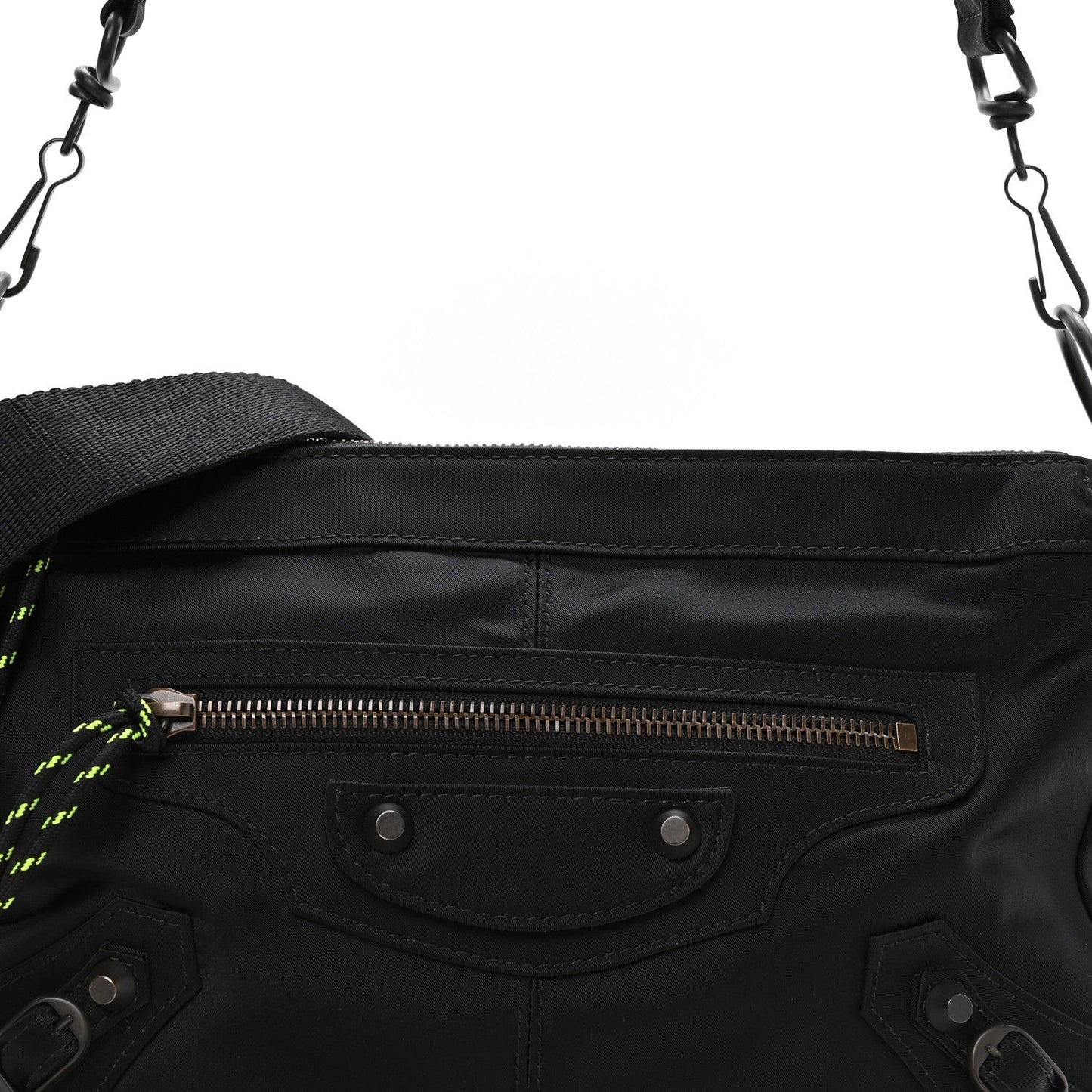 Nylon Classic Hardware Small Le City Moto Black