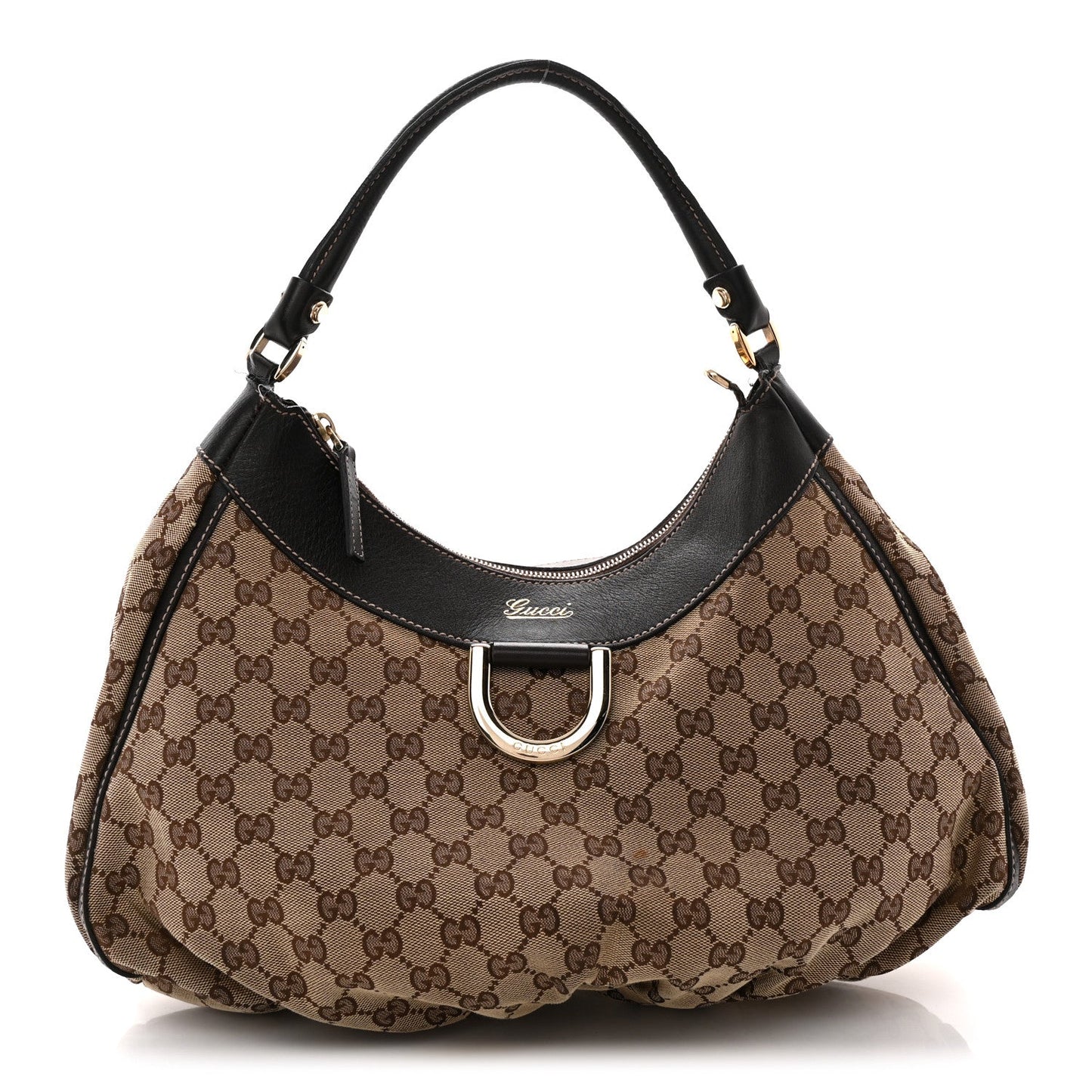 Monogram Large Abbey Hobo Brown