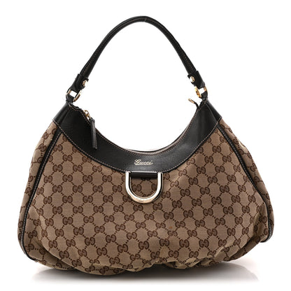 Monogram Large Abbey Hobo Brown