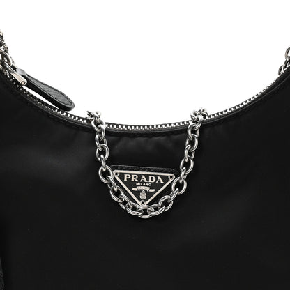 Nylon Re-Edition 2005 Shoulder Bag Black