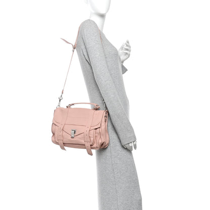 Lambskin Medium PS1 Satchel Blush