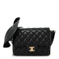 Calfskin Quilted Bolero De Chanel Flap Bag Black