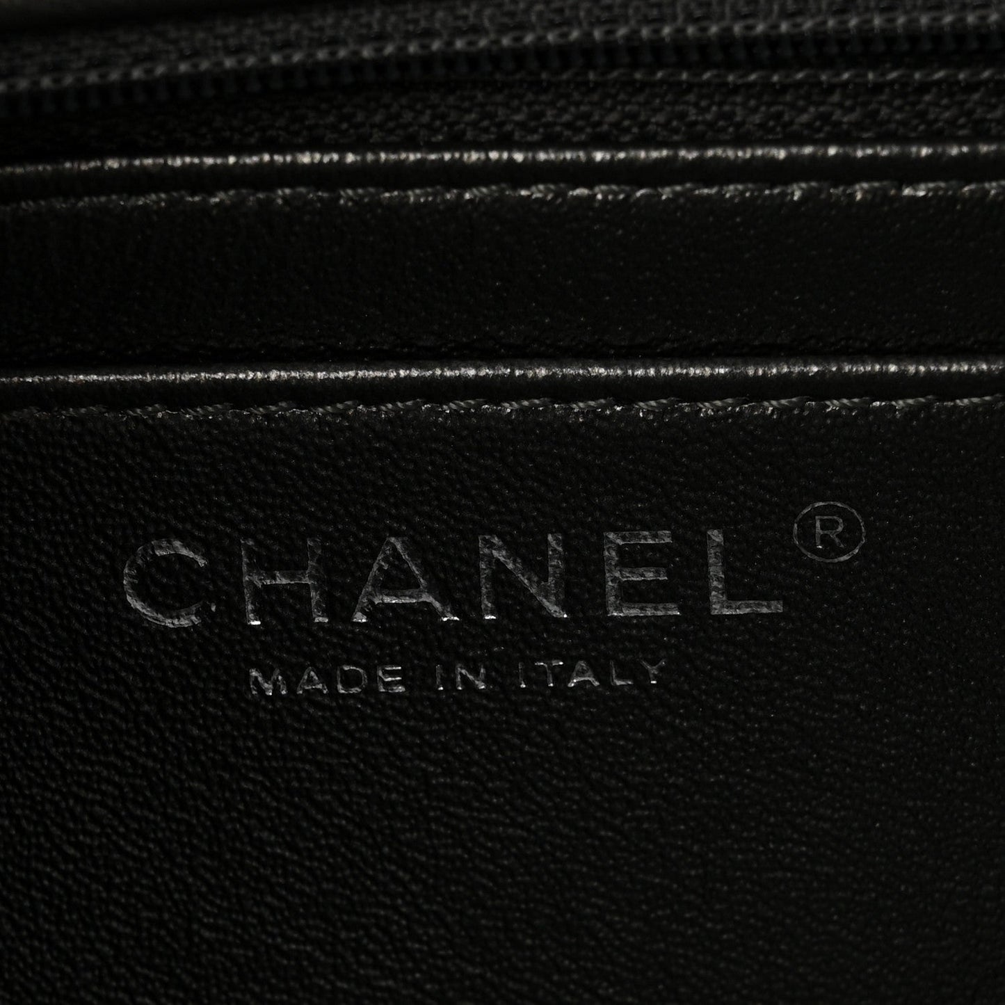 Metallic Aged Calfskin Chevron Quilted 2.55 Reissue Mini Flap Grey