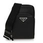 Saffiano Smartphone Case Crossbody Black