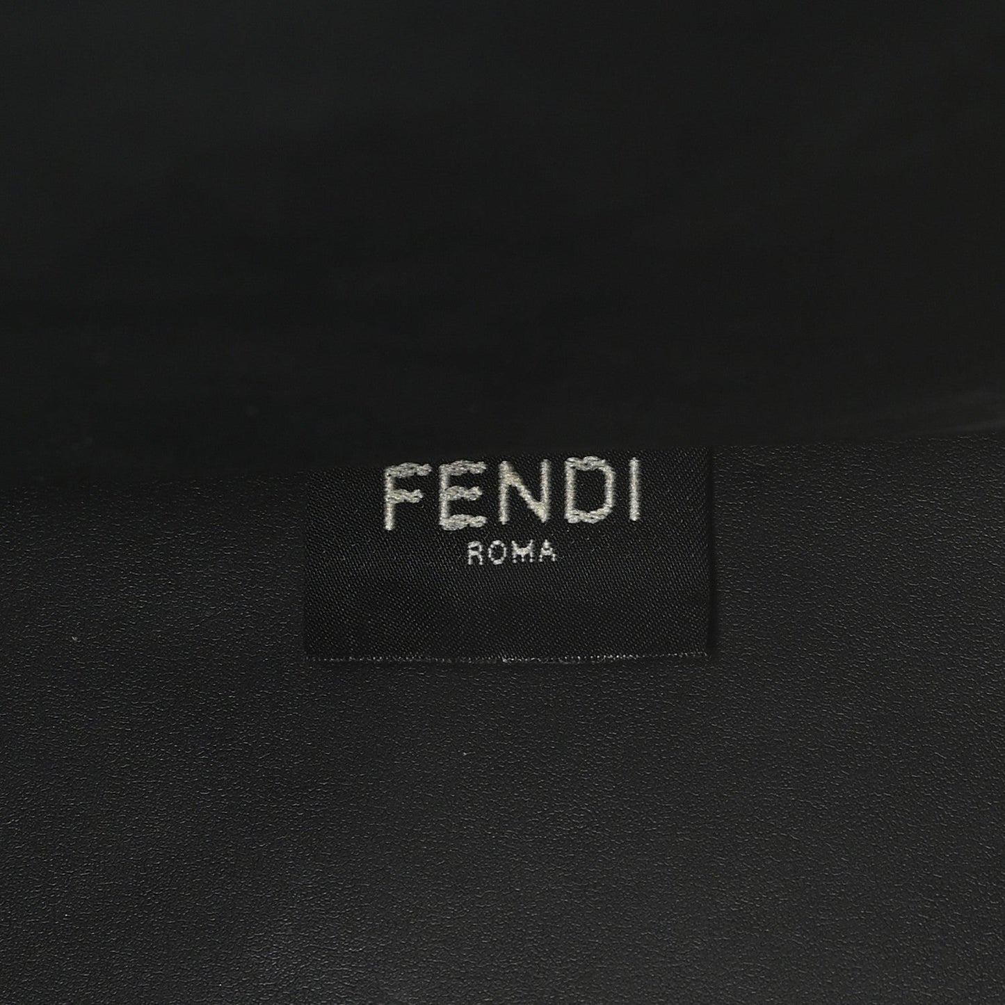 Vitello King Plexiglass Medium Fendi Sunshine Shopper Tote Black