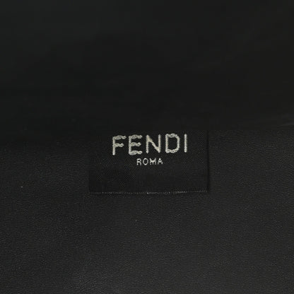 Vitello King Plexiglass Medium Fendi Sunshine Shopper Tote Black