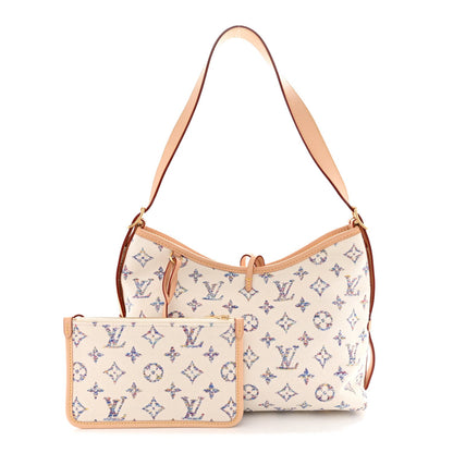 Monogram Jacquard CarryAll PM Multicolor Beige