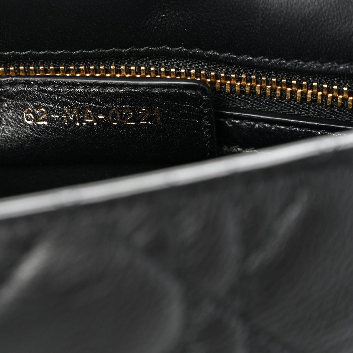 Calfskin Cannage Small Caro Bag Black