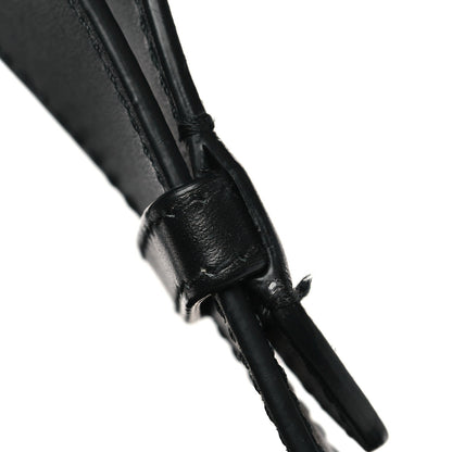 Calfskin Macrocannage Large Toujours Black