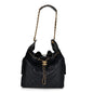 Caviar Quilted Medium Chanel 25 Handbag Dark Navy