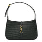 Calfskin Crocodile Embossed LE 5 A 7 Hobo Vert Fonce