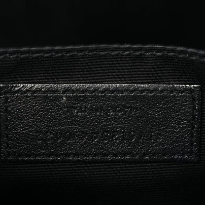 Calfskin Matelasse Monogram Lou Camera Bag Black