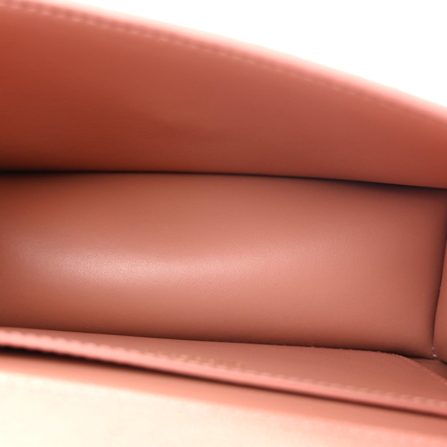Grained Calfskin House Check Small Madison Shoulder Bag Dusty Pink