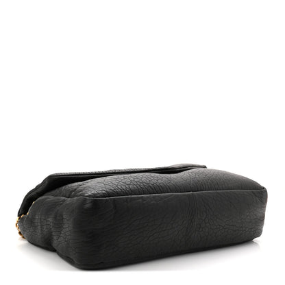 Grained Lambskin Large Calypso Black
