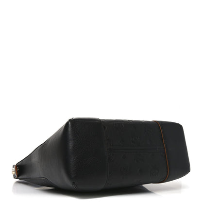 Calfskin Ottomar Monogram Klara Medium Hobo Black