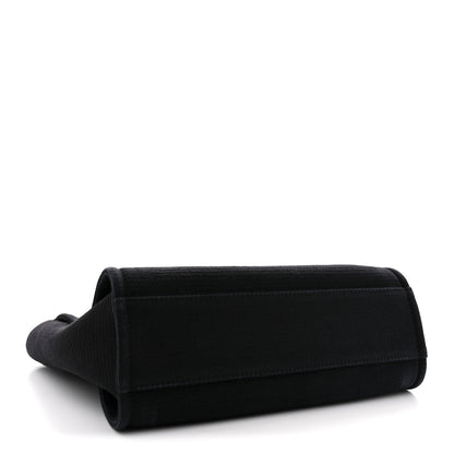Mixed Fibers Small Deauville Tote Black