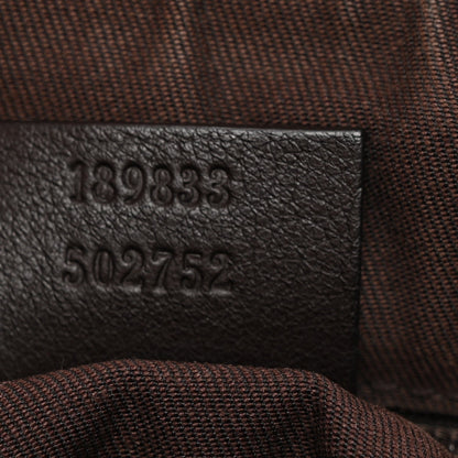 Monogram Large Abbey Hobo Brown