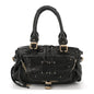 Calfskin Medium Paddington Capsule Satchel Bleu Nuit