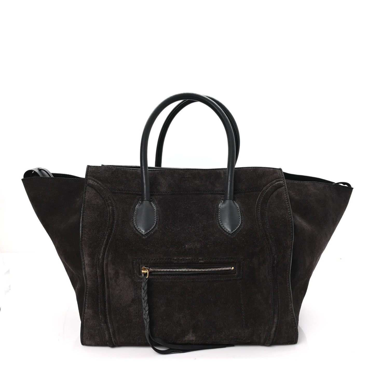 Suede Large Phantom Luggage Anthracite