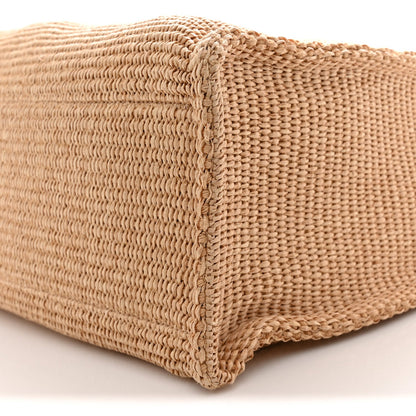 Raffia Large G Shopping Tote Natural