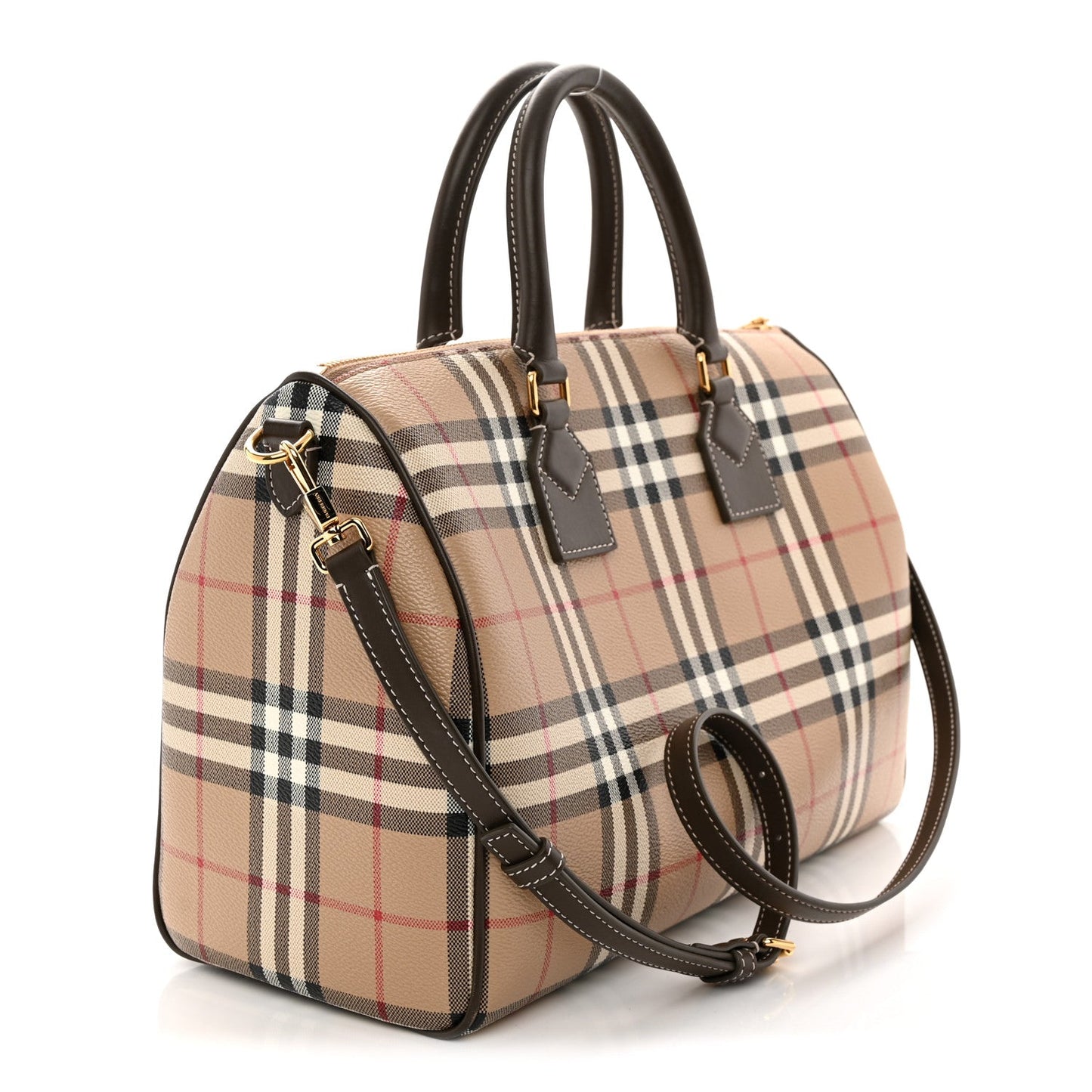 Horseferry Check Medium Bowling Bag Military