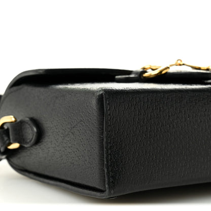 Calfskin Horsebit 1955 Shoulder Bag Black