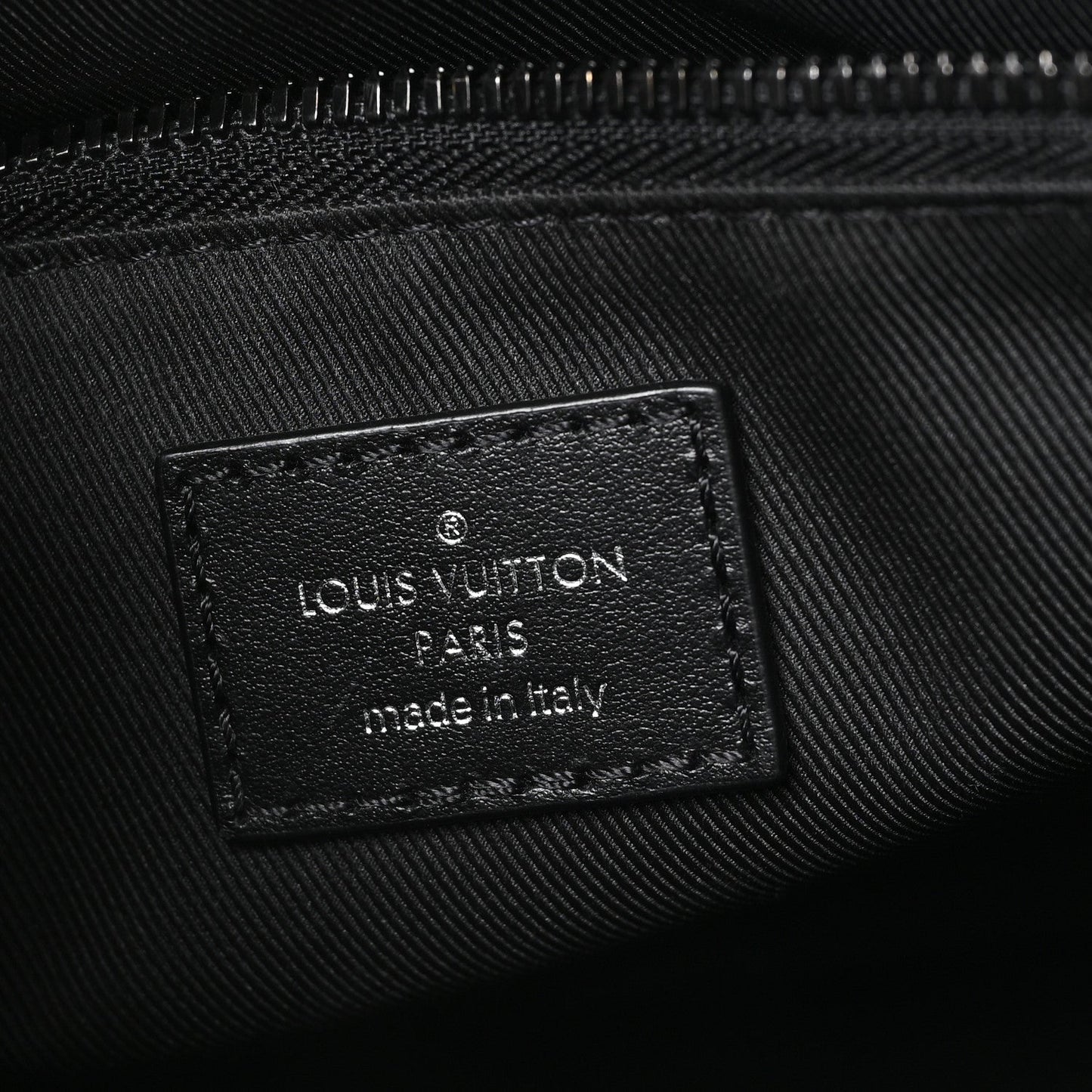 Epi Sac Plat Fold Bag Black