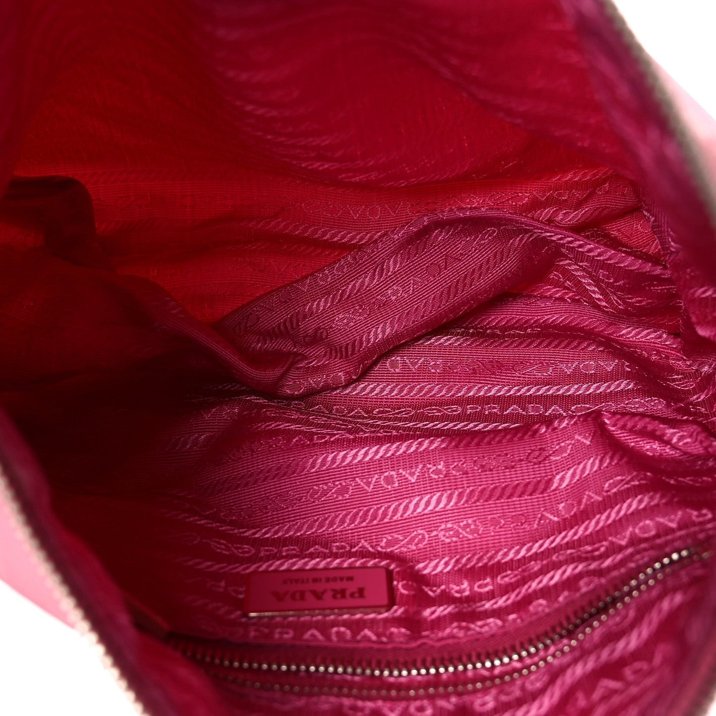 Tessuto Nylon Shoulder Bag Begonia