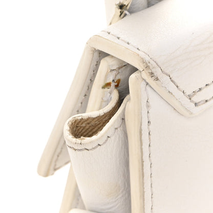 Smooth Calfskin Le Chiquito White