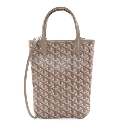Goyardine Poitiers Claire Voie Tote Grege Powder Pink