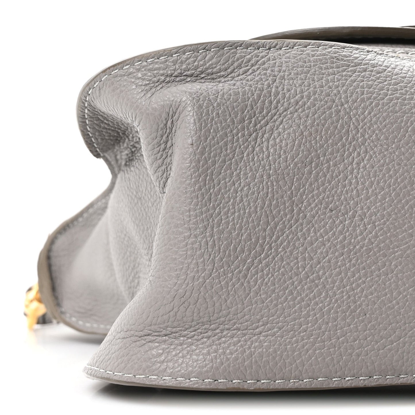 Calfskin Medium Marcie Satchel Cashmere Grey