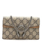 GG Supreme Monogram Super Mini Dionysus Shoulder Bag Taupe