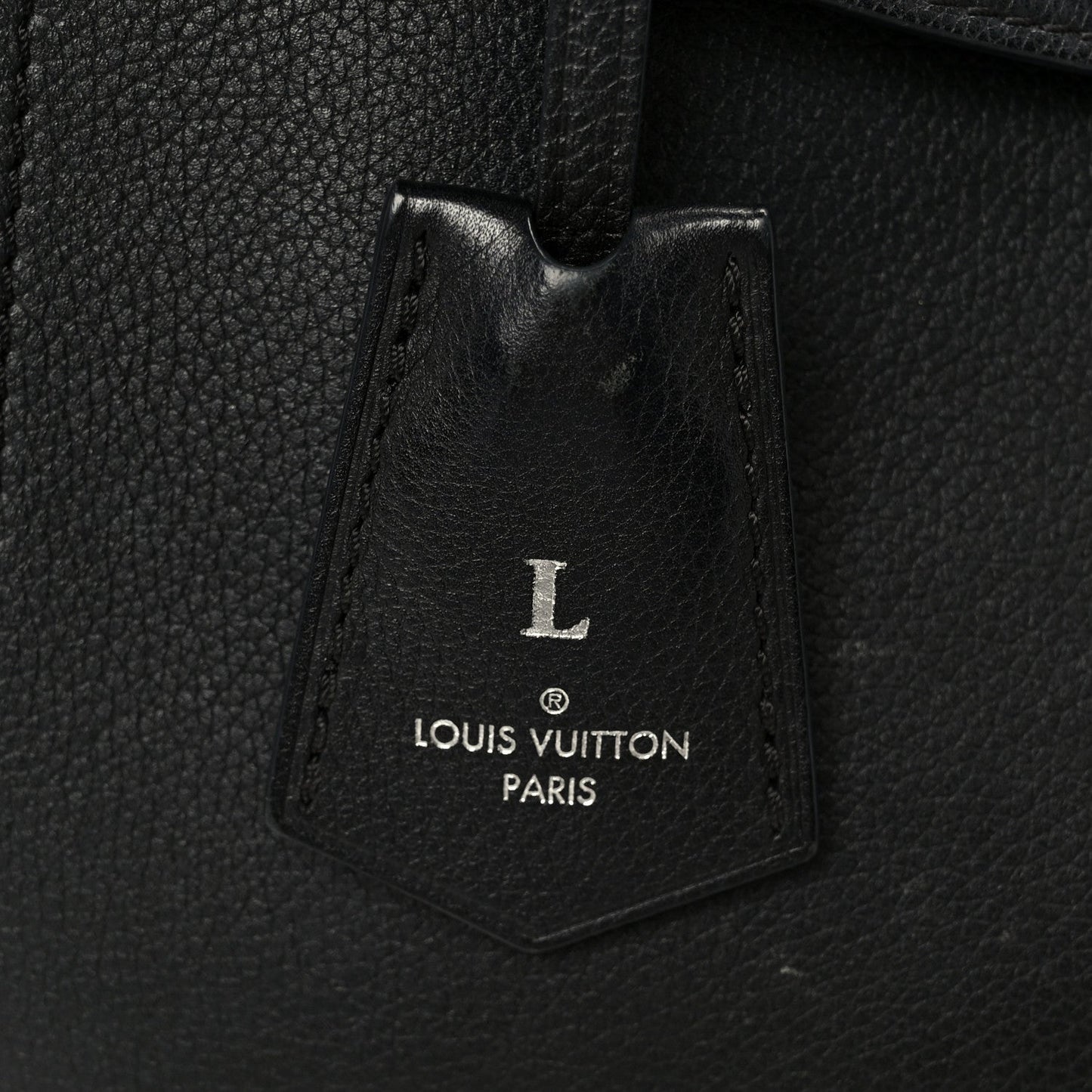 Soft Calfskin My Lockme Top Handle Black