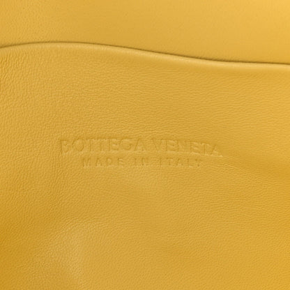 Paper Calfskin Puffy Flap Butter Brass