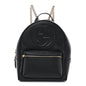 Pebbled Calfskin Soho Chain Backpack Black