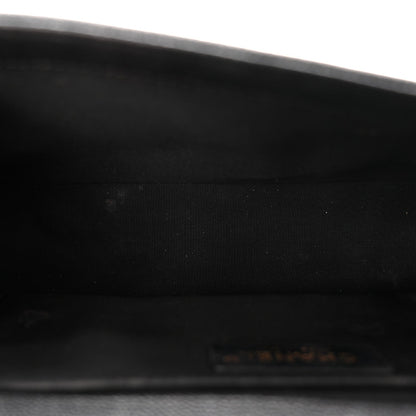 Caviar Quilted Medium Boy Flap Black
