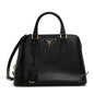 Saffiano Lux Small Promenade Tote Black