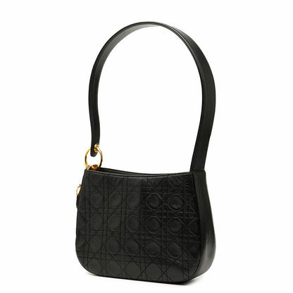 Dior Lady Dior Cannage Leather Shoulder Bag