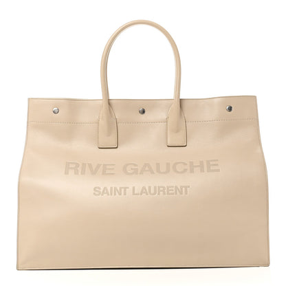 Vitello Large Rive Gauche Tote Sea Salt